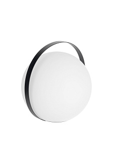 Настольная лампа Lape с черным стальным шлейфом