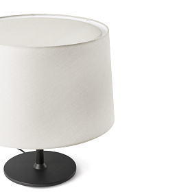 Настольная лампа WINDSOR черный/Line