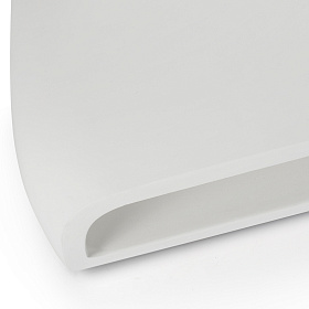 KAPPU 300 Настенный светильник белый 2xE14