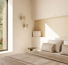 Настенный светильник Glic золотой металл