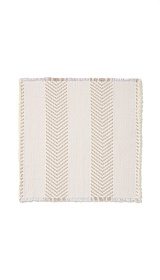 Коврик для ванной Bina из 100% хлопкового жаккарда цвета экрю 50 x 70 см