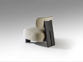 Topaz Кресло черный/пестрый