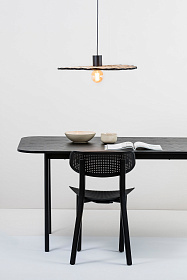 Costas 600 Подвесной светильник черный/ротанг