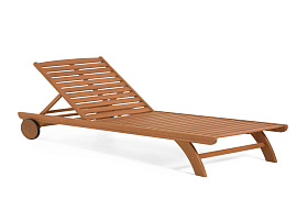 Шезлонг Beila из массива эвкалипта