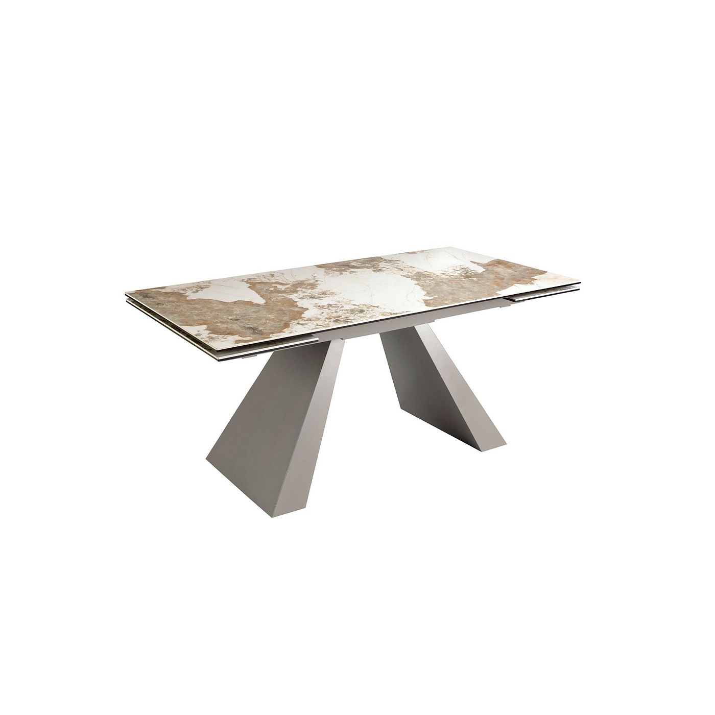Раздвижной обеденный стол 1124/MC21087DT из мраморной керамики