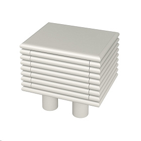 Прикроватная тумбочка WABI SABI 50x40x45 бело-кремовый лак