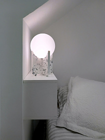 Настольная лампа Nonet 2090/011RG White dimmable