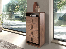 Комод 7227 из орехового дерева 