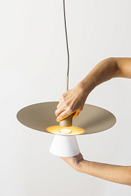 Подвесной светильник Belt BEL_4145RMG с углубленным навесом