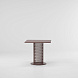 Обеденный стол низкий 80х80 алюминий KS1701900
