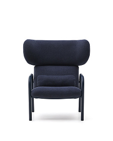 Кресло Inari синее из стали и полиэстра