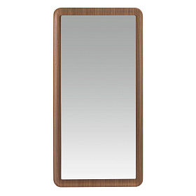 Прямоугольное настенное зеркало 3248/415-G в раме из ореха 120 x 60