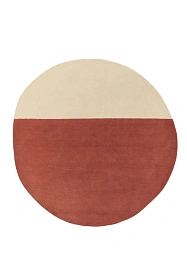 Круглый ковер Perls Brick