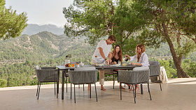 Кресло обеденное Boston LIGHT GREY