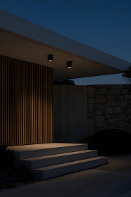 Уличный потолочный светильник Goz темно-серый