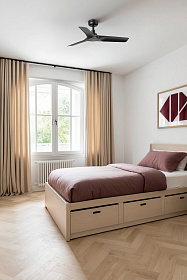 Потолочный вентилятор HEY S Ш900mm черный 3 PALAS черный