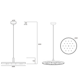 9441 Подвесной светильник ACUSTIC