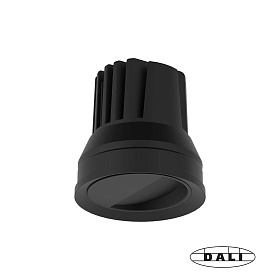 Встраиваемый светильник ELIOS BAСADOR IP20 10W черный 36є 2700K DALI