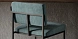 Полубарный стул Gram с каркасом из текстурированной стали