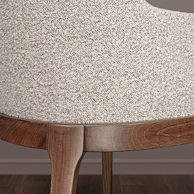 Стул Garbo/А ткань Loop 07, итальянский орех