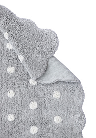 Стираемый ковер MINI Печенька жемчужно-белый 70*100