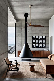 JUST FAN Потолочный вентилятор золото/дерево 3 Ш128 