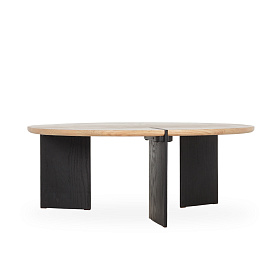 Круглый журнальный столик Soleil