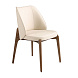 Стул 4207 из кремовой экокожи