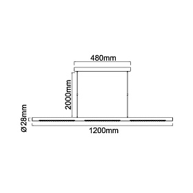 9120 Подвесной светильник MECA
