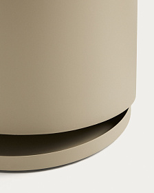 Atin Большая подставка для зонтов из бежевого металла