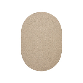 Овальный ковер Rodhe бежевый 100% ПЭТ 160 x 230