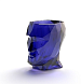 Кашпо Adan Nano Glossy сапфировое