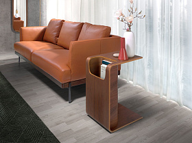 Угловой столик 2110/TT1355 из орехового дерева