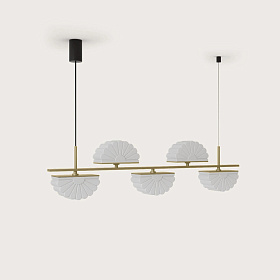 Подвесной светильник Gina 5L золотой металл