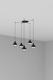 Люстра Claire 5L черный