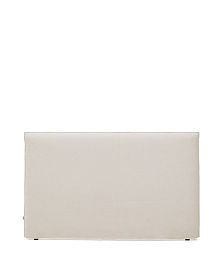 Изголовье кровати Jaira из белого шенилла со съемным чехлом для кроватей шириной до 180 см