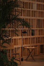 MATILDA Торшер черный 1xE14