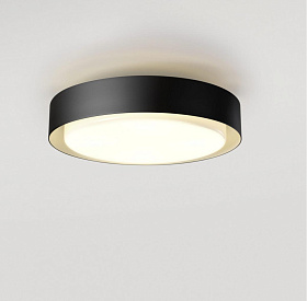 Потолочный/настенный светильник Plaff-on! 50 LED IP54 DALI-2 черный