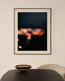 Картина Zavira с фотографией огней Барселоны 50 x 70 см