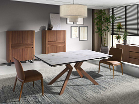 Раздвижной обеденный стол 1120/MC22079DT прямоугольный 180/220/260 x 90 x 76 cm.