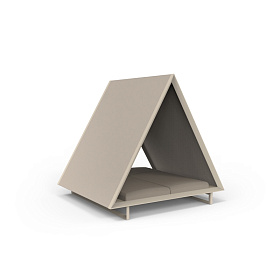 Уличная кровать Vineyard тканевая крыша