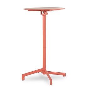 Высокий круглый стол Lianis коралловый