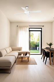 Потолочный вентилятор Hydra 132 см белый