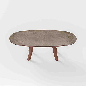 Выдвижной стол овальный Esla 240(320)x120