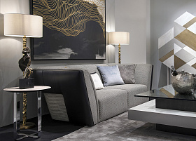 Диван Bowie-L Striped A4725/02