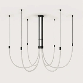 Подвесной светильник Cram 6L черный металл