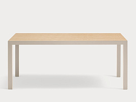 Обеденный стол Alma дуб/песочный