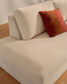 Alea 5-местный модульный диван с правым шезлонгом и съемным чехлом 340 см