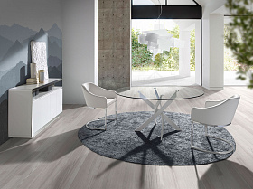 Сервант F6082 /3055 белый