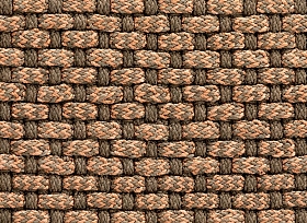 Ковер уличный Saline terracotta